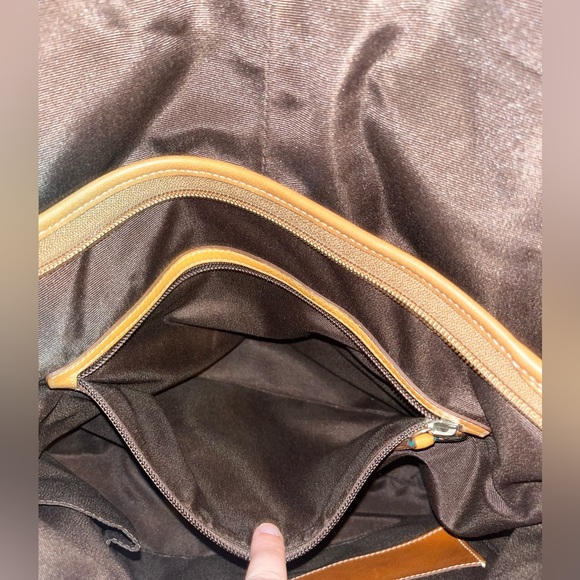 RARE Coach Soho Brown & Tan Signature Messenger Laptop Bag - Picture 9 of 11